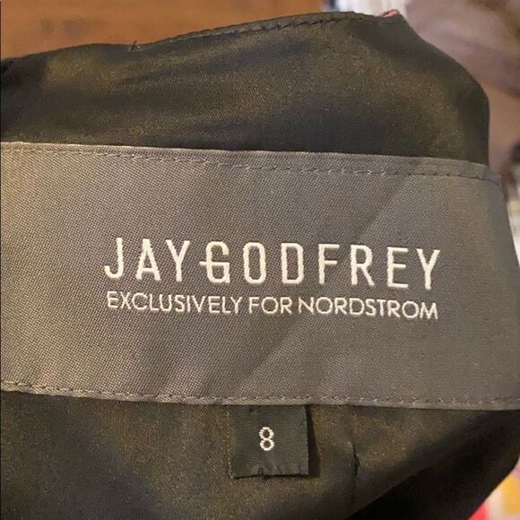 Jay Godfrey For Nordstrom Leopard Print Design Dress Animal Print Mobwife Event - Picture 10 of 13